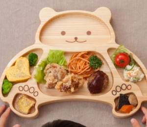 くまさんのキッズプレート